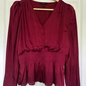 Banana Republic Merlot Blouse